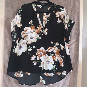 Dressy floral top!